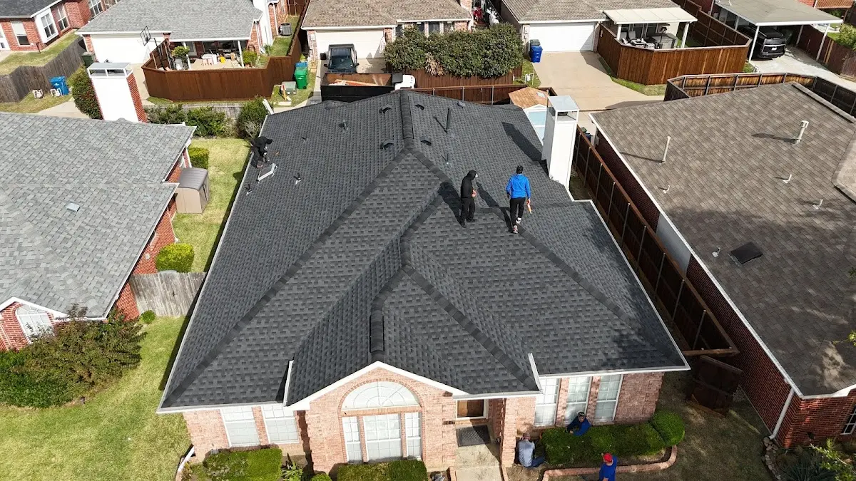 Commercial Roofing work in progress on a Key Largo property
